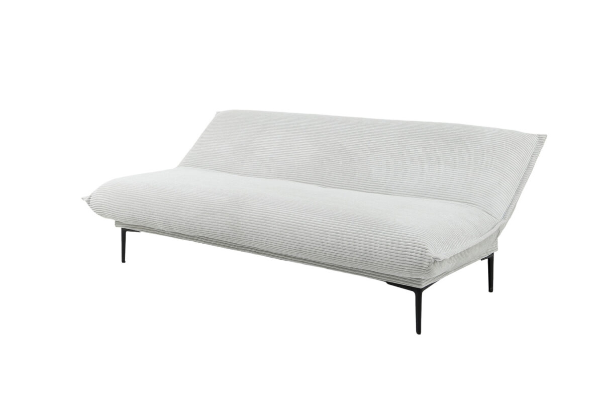 Canapé-lit 'Alisa' Corduroy Gris clair - Image 5