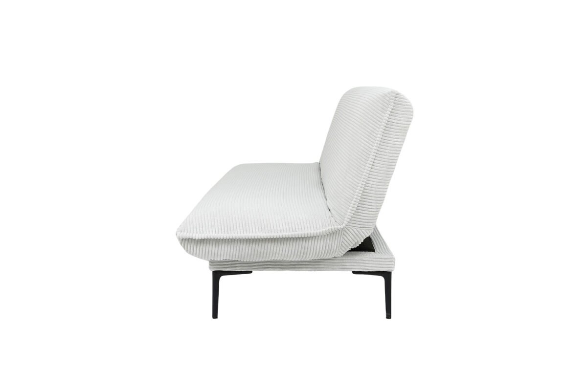 Canapé-lit 'Alisa' Corduroy Gris clair - Image 6