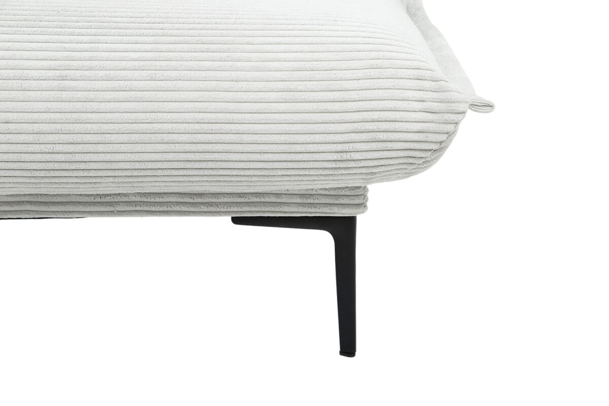 Canapé-lit 'Alisa' Corduroy Gris clair - Image 9