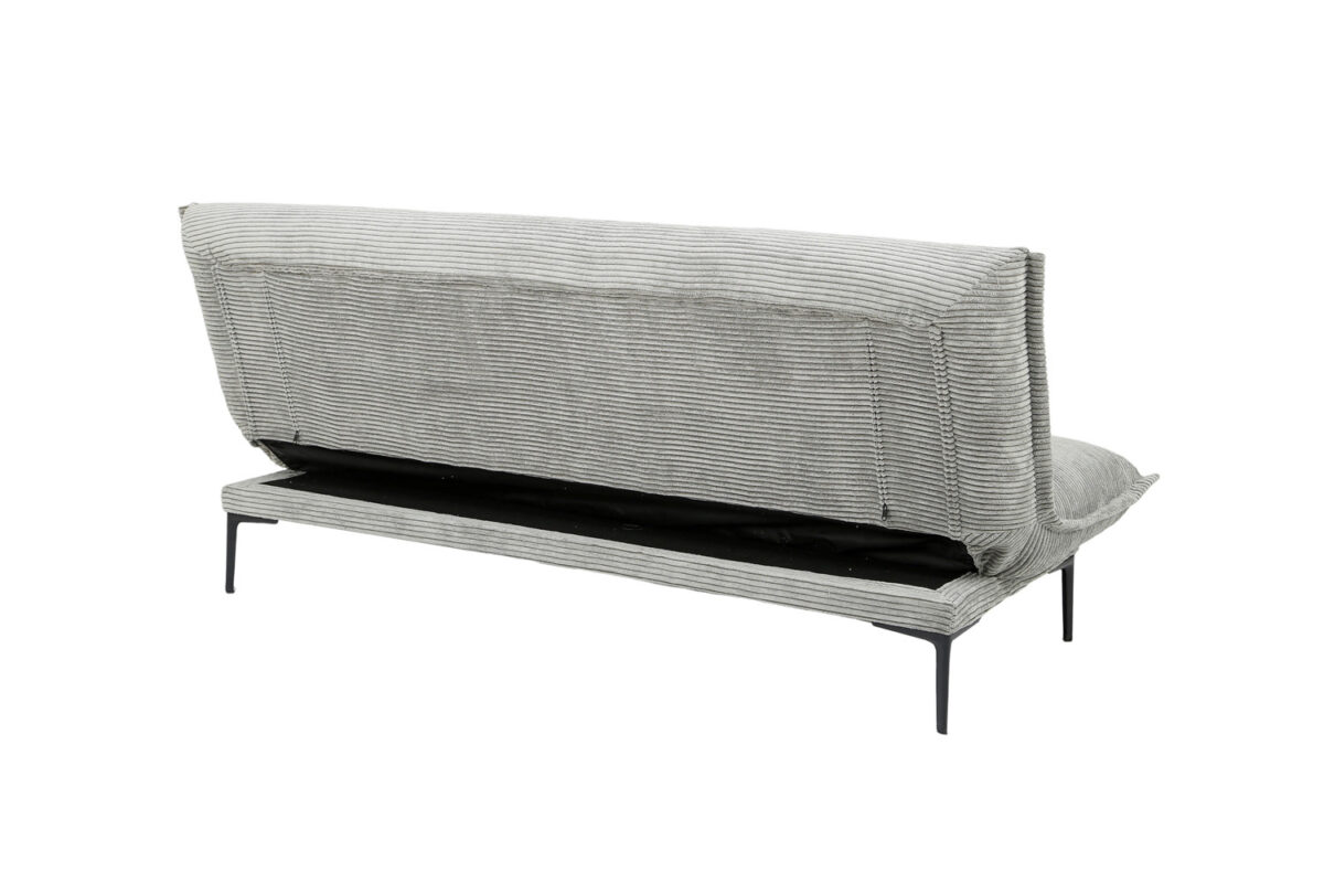 SALE - Canapé-lit 'Alisa' Corduroy Gris foncé - Image 8