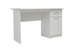 Bureau 'Milou' 1 tiroir 1 porte Blanc - Image 3