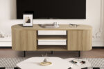 Meuble TV 'Lagos' 160 cm Décor Chêne Naturel