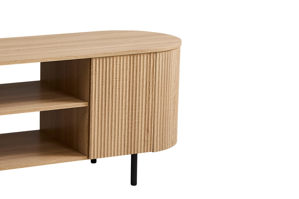 Meuble TV 'Lagos' 160 cm Décor Chêne Naturel - Afbeelding 7
