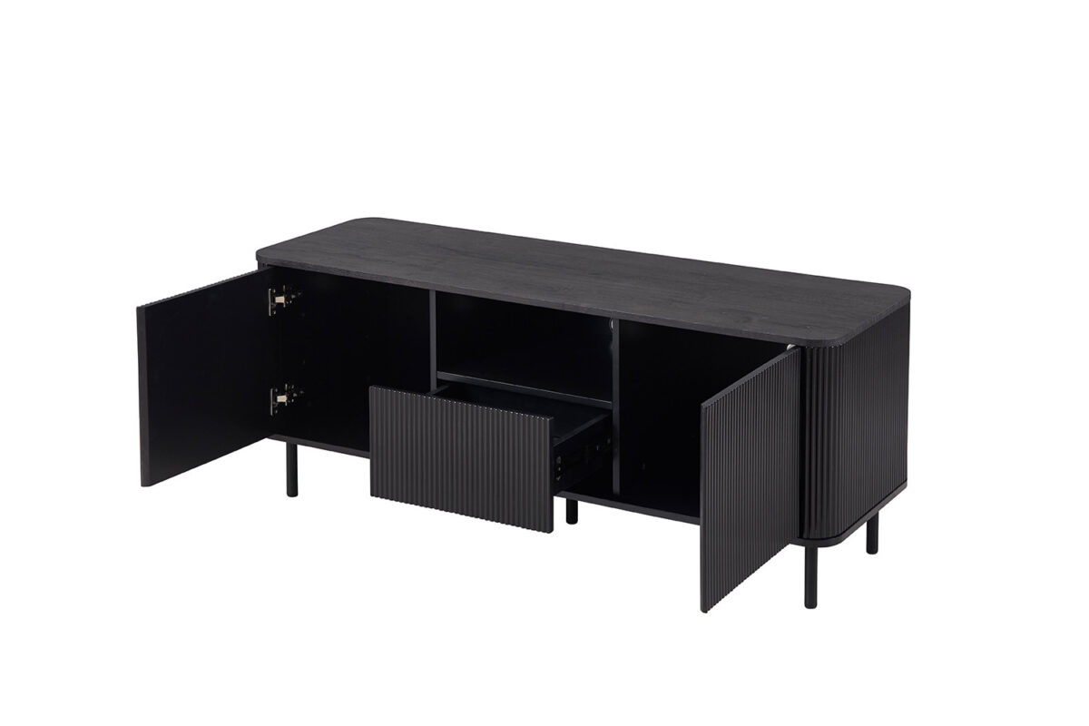 Meuble TV 'Lagos' 140 cm Décor Brun foncé - Afbeelding 6