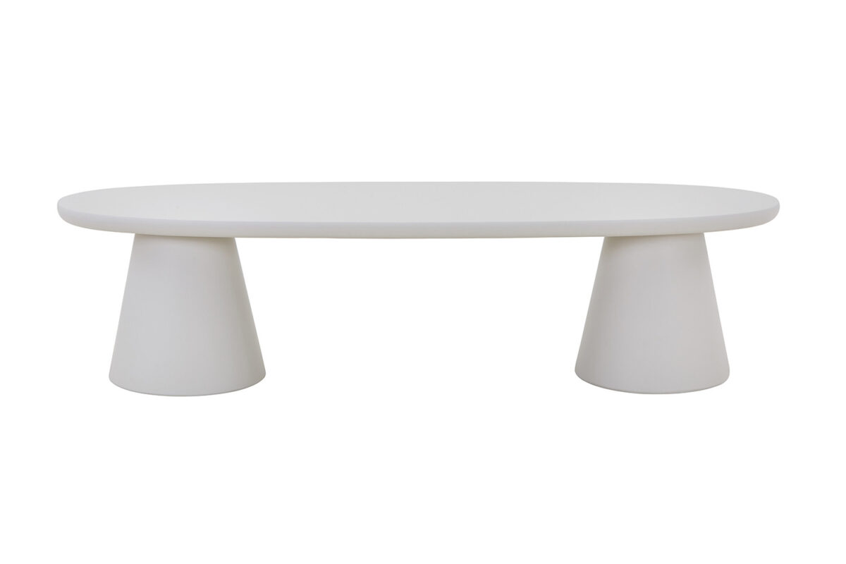 Meuble TV 'Tavira' 160 cm Ciment Ecru - Afbeelding 3