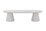 Meuble TV 'Tavira' 160 cm Ciment Ecru - Afbeelding 3