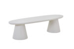 Meuble TV 'Tavira' 160 cm Ciment Ecru - Afbeelding 4