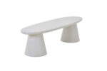 Meuble TV 'Tavira' 160 cm Ciment Ecru - Afbeelding 5