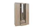 Armoire 'Marc' 3 portes avec miroir Sonoma - Image 6